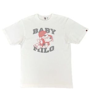A bathing ape baby milo mook “positions” tshirt